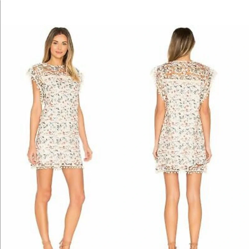 Anthropologie Tularosa Pom Pom dress - Picture 1 of 11